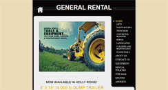 Desktop Screenshot of general-rental.com