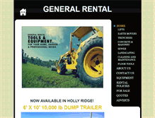 Tablet Screenshot of general-rental.com